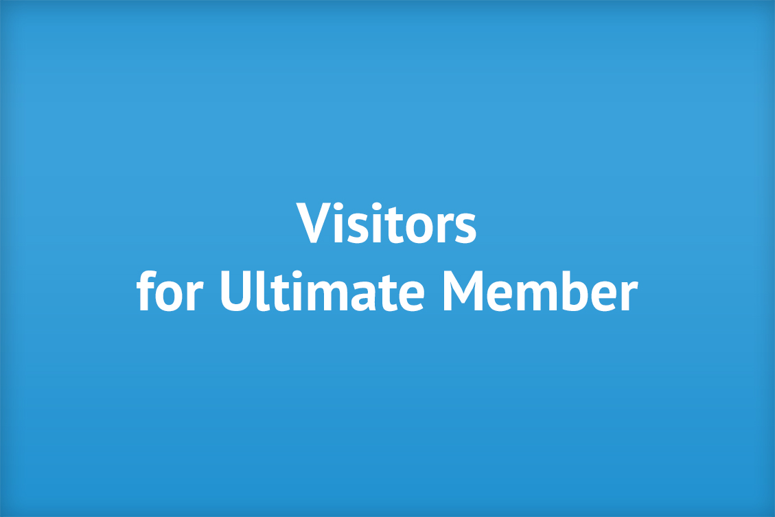 Visitors for Ultimate Member
