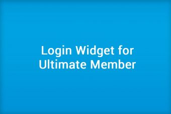 Login Widget for Ultimate Member Plugin