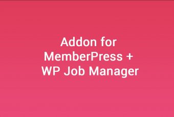 Addon for MemberPress and WP Job Manager